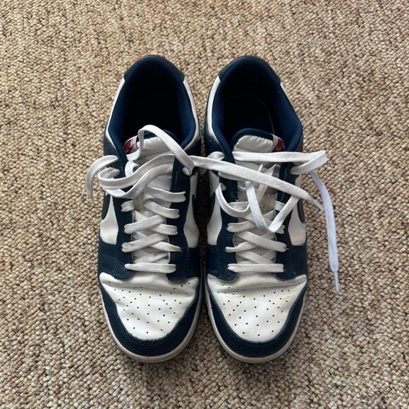 Nike Dunks Navy Blue White - Mens Size 10 - Picture 3 of 6